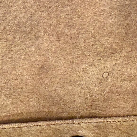 Windbreaker Men’s Size Medium Tan Suede Snap Front Vest - Picture 7 of 7